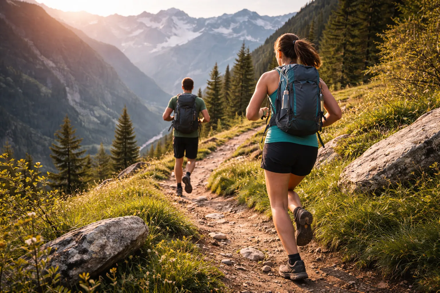 Training walk for trekking stamina